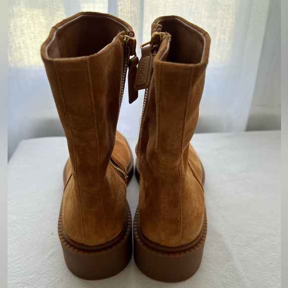 New Vince Kady Low Bootie in Camel Size 6 - Picture 4 of 10